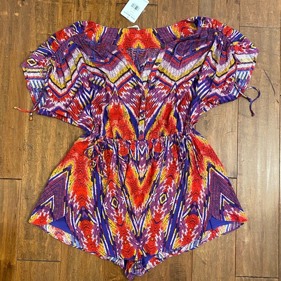 Free People Dream All Night Romper Sz XS/S - Picture 2 of 16